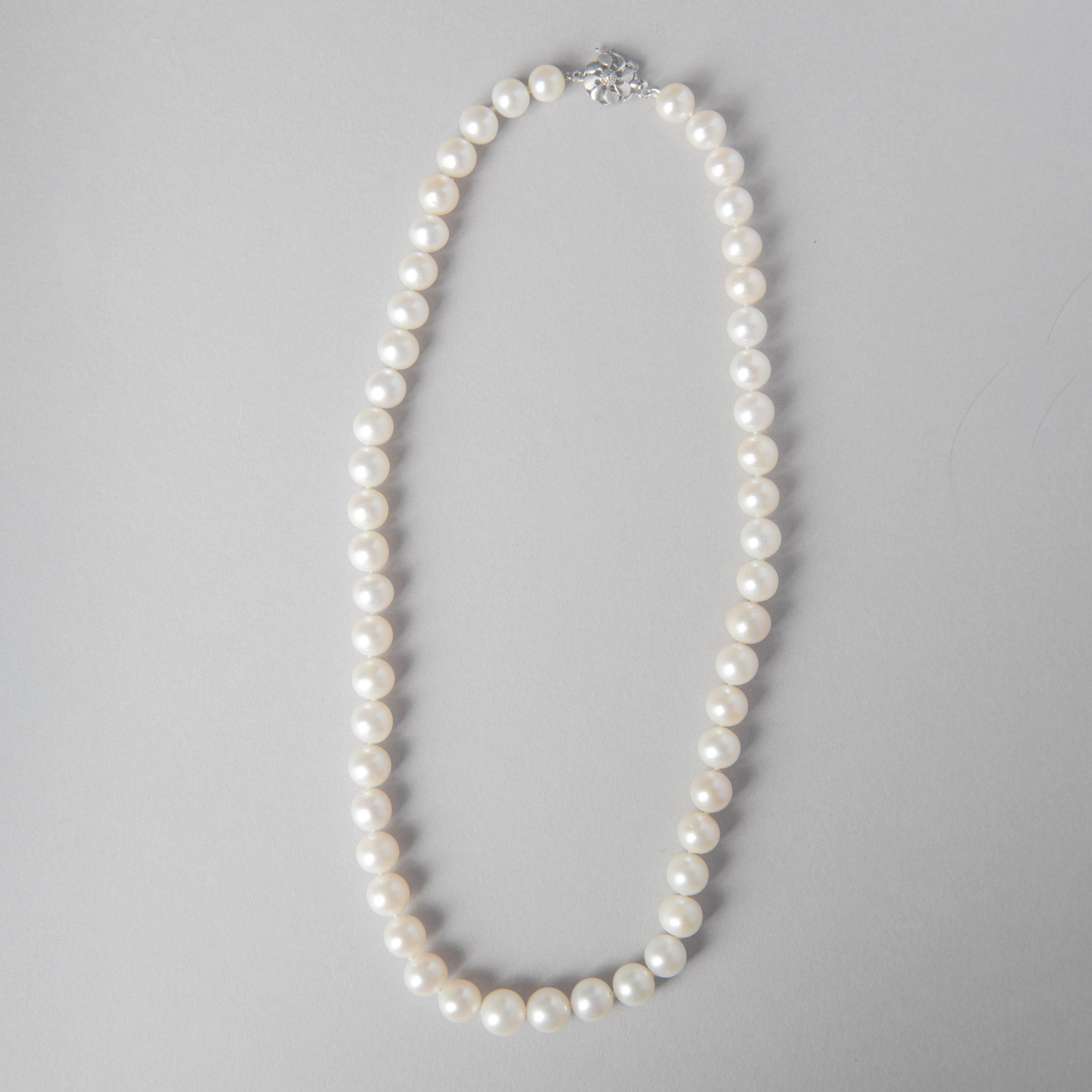 CULTURED FRESH WATER PEARL NECKLACE - bobbie carr