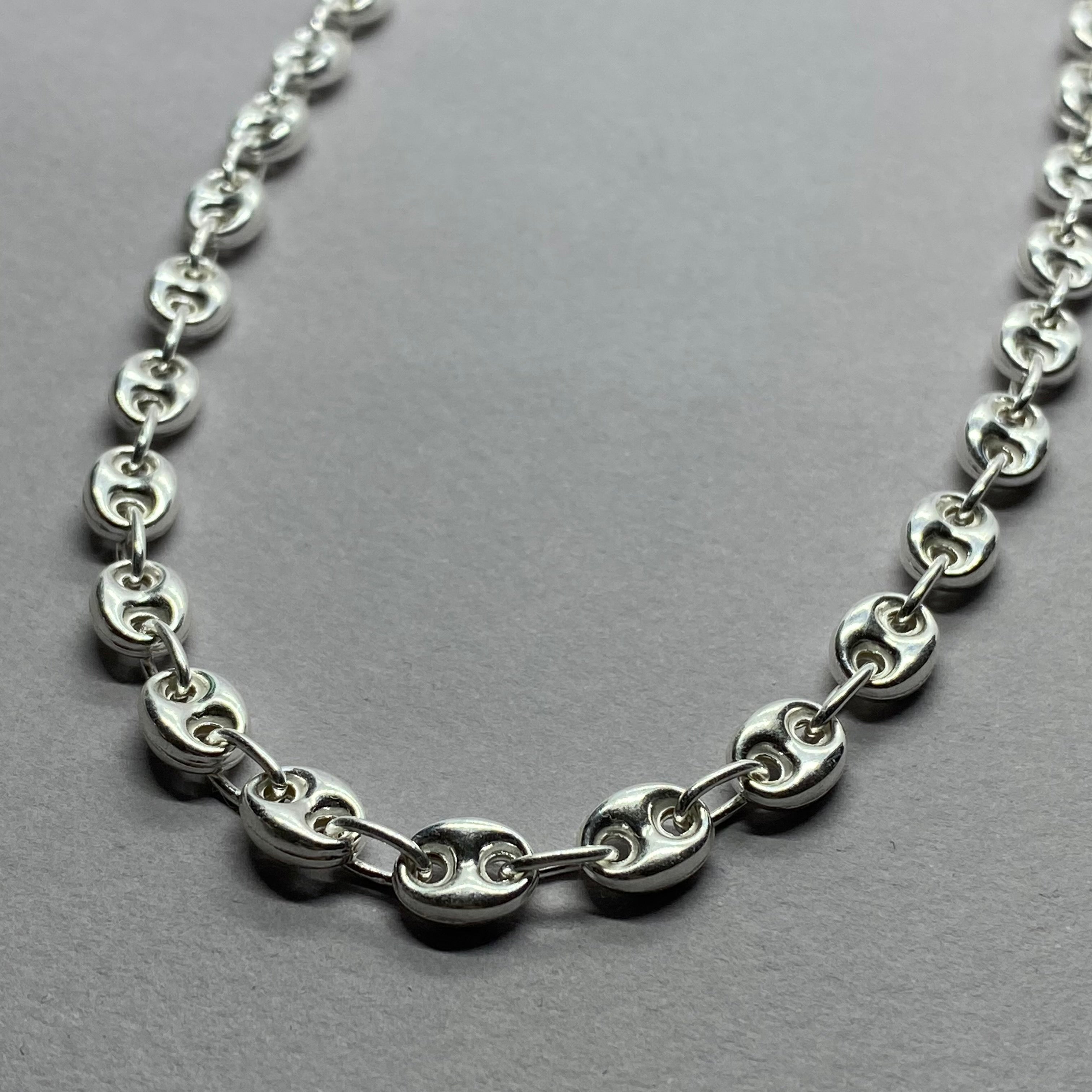 PUFF LINK CHAIN STERLING SILVER