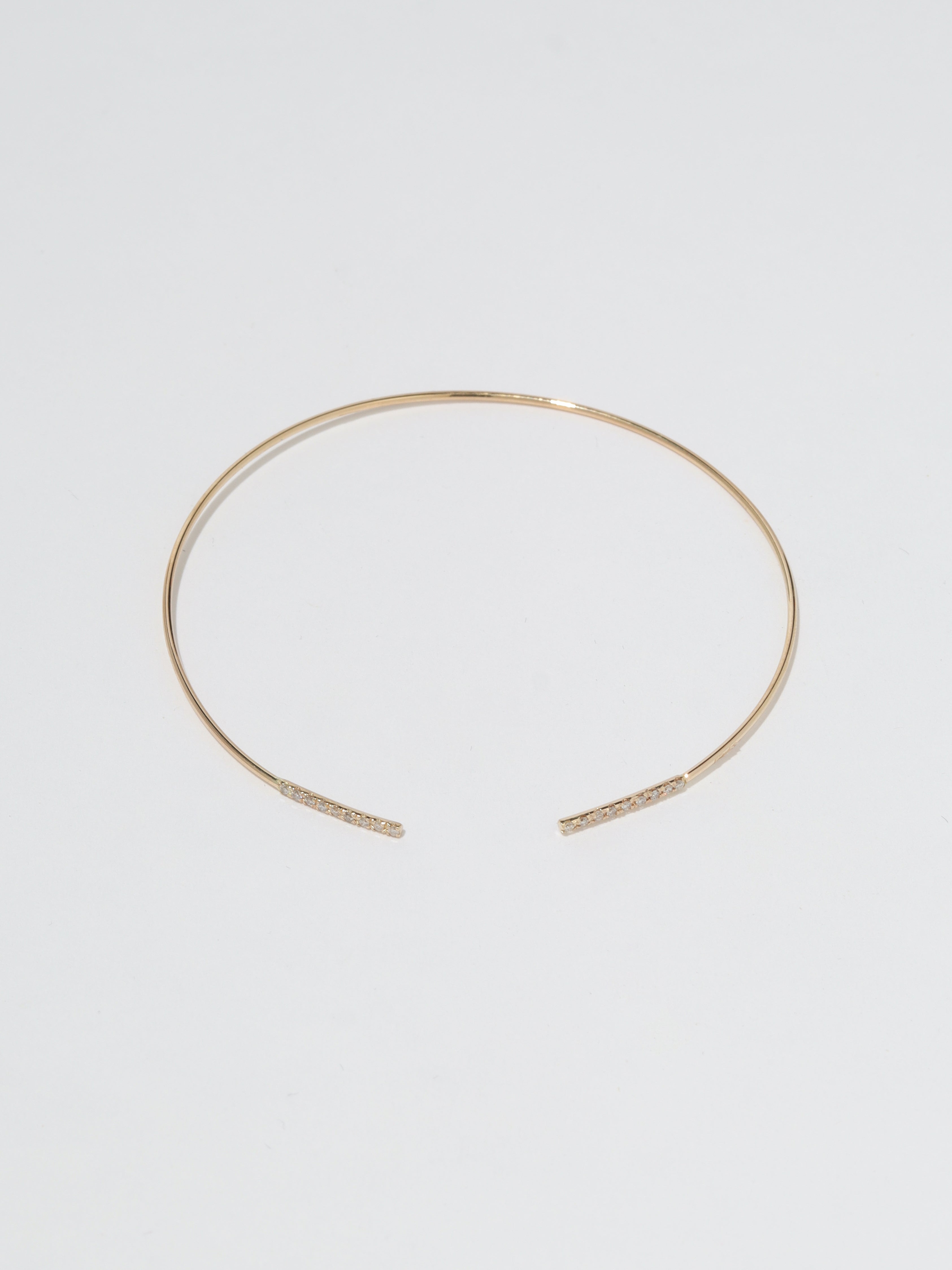 SPLIT BAR DIAMOND CUFF