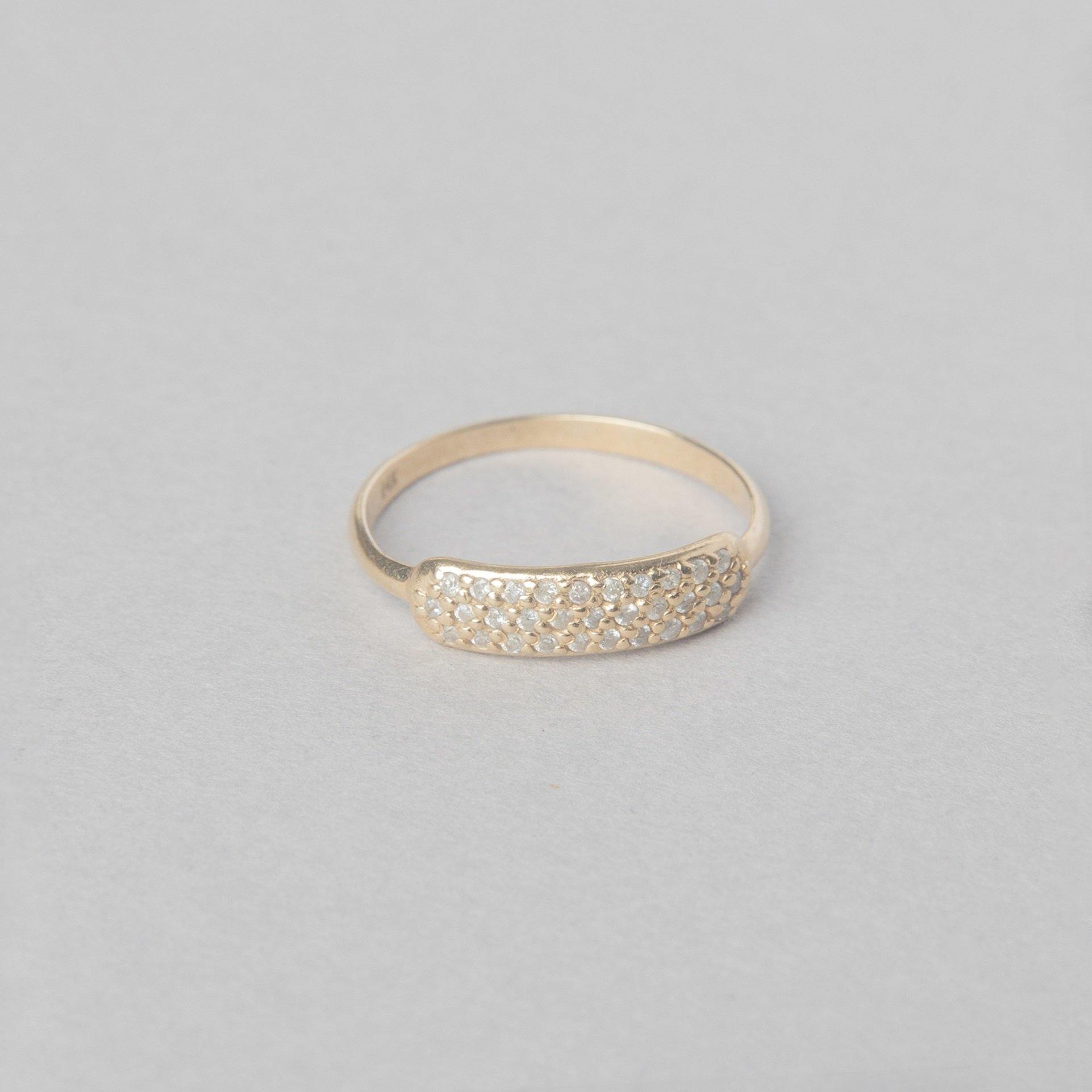 PAVE DIAMOND RING - bobbie carr