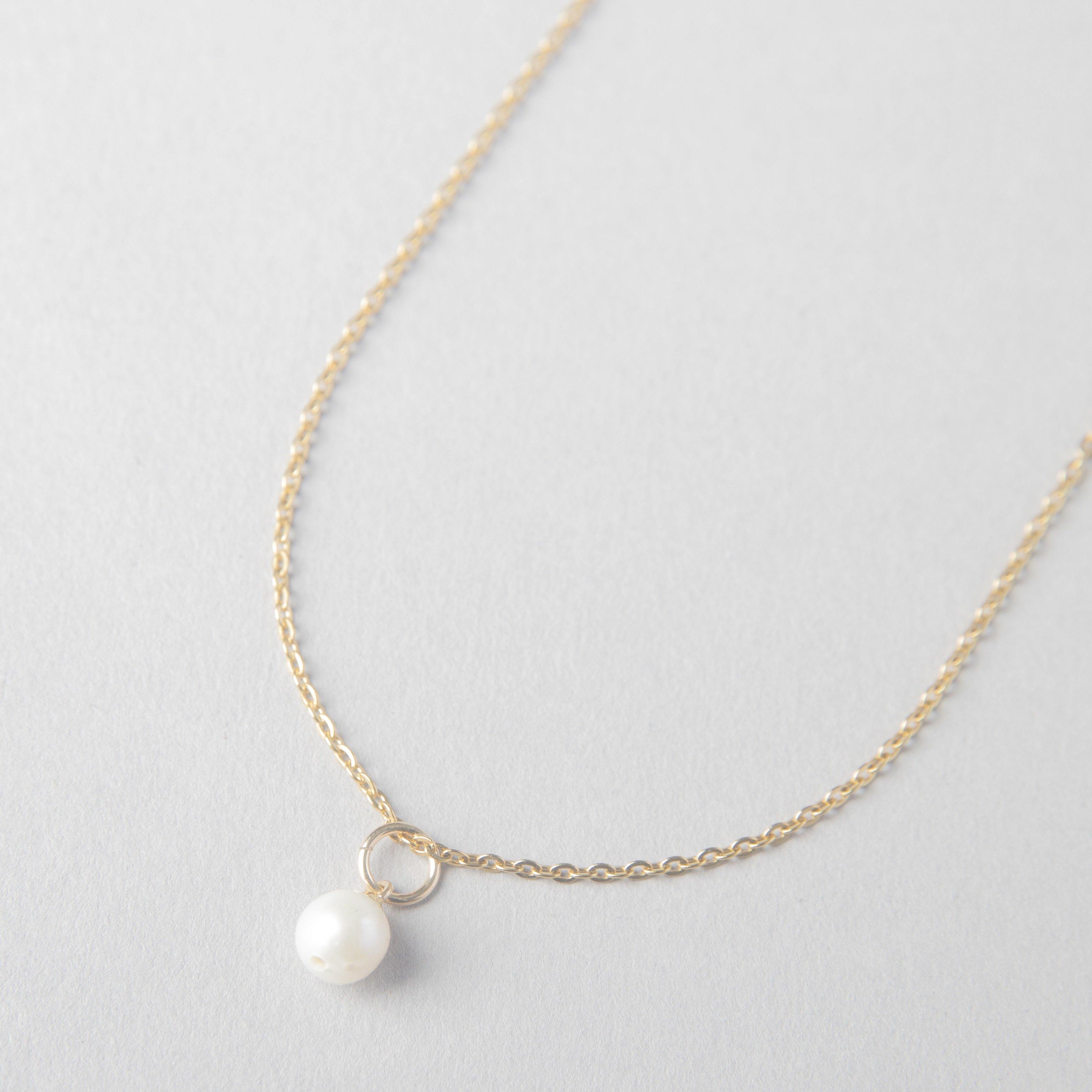 SOLO FRESHWATER PEARL NECKLACE - bobbie carr