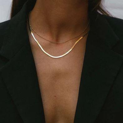 HERRINGBONE NECKLACE